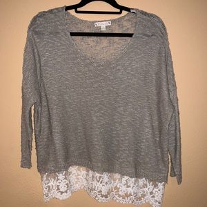 Light brown acrylic sweater